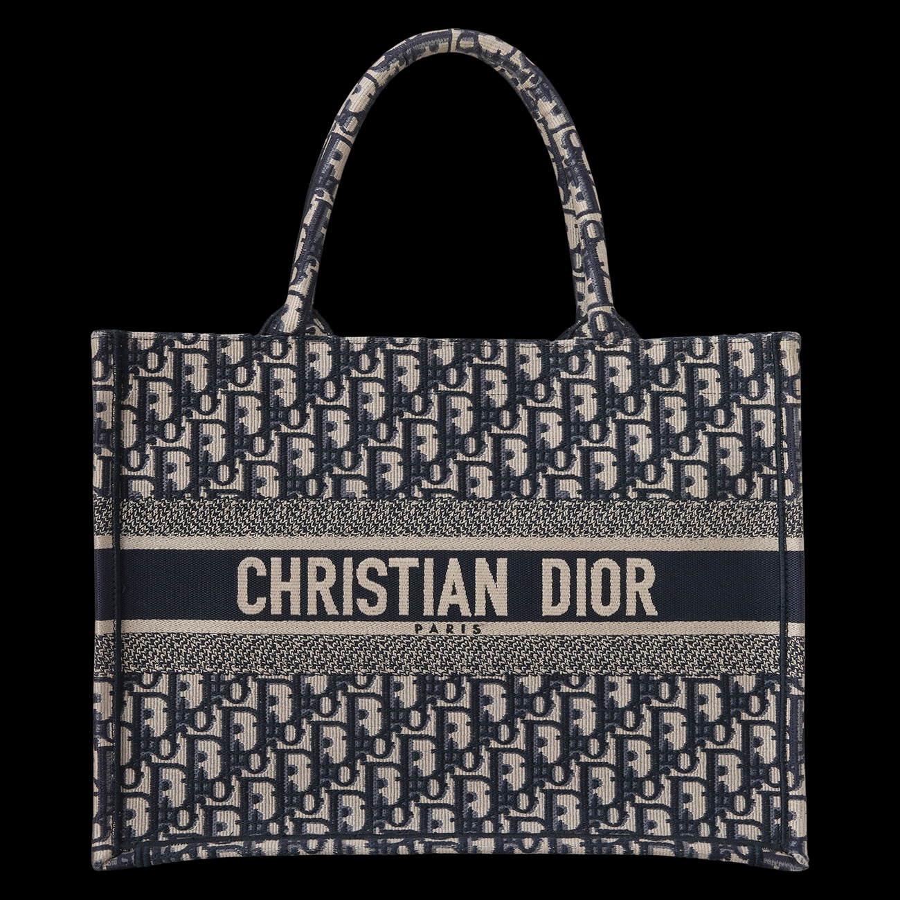 CHRISTIAN DIOR(USED)디올 오블리크 북토트 미듐